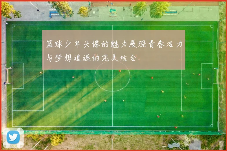 篮球少年头像的魅力展现青春活力与梦想追逐的完美结合